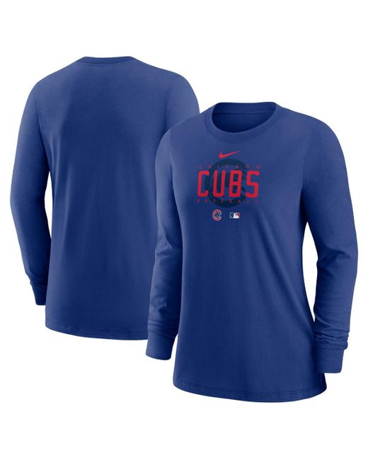 Nike Chicago Cubs Authentic Collection Legend Performance Long Sleeve T-shirt