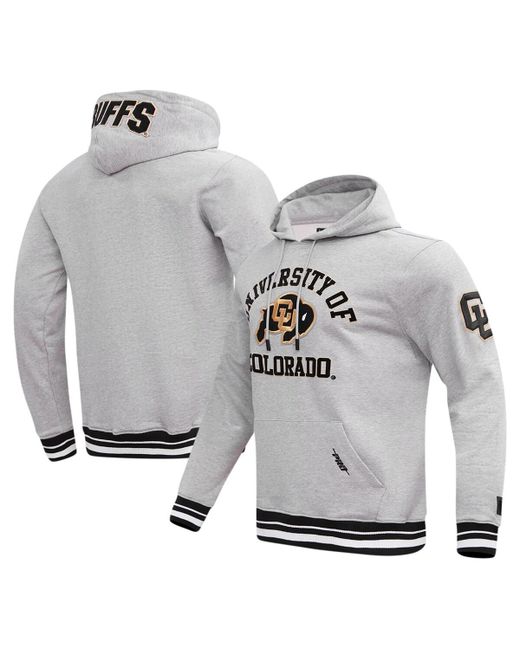 Pro Standard Colorado Buffaloes Classic Stacked Logo Pullover Hoodie