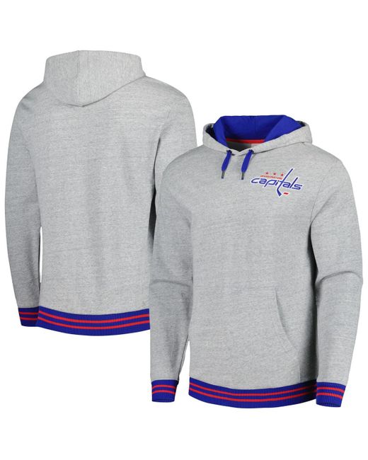 Mitchell & Ness Washington Capitals Classic French Terry Pullover Hoodie
