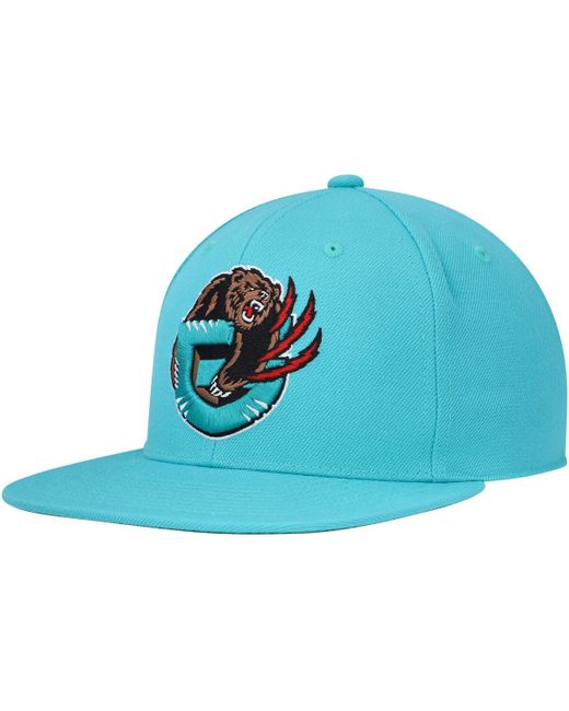 Mitchell & Ness Vancouver Grizzlies Hardwood Classics Mvp Team Ground 2.0 Fitted Hat