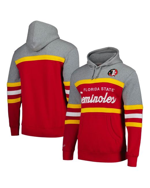 Mitchell & Ness Florida State Seminoles Head Coach Pullover Hoodie