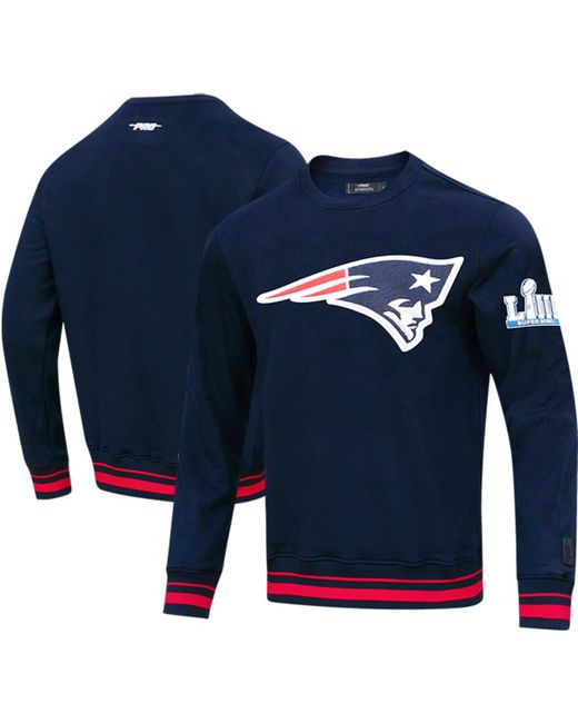 Pro Standard New England Patriots Mash Up Pullover Sweatshirt
