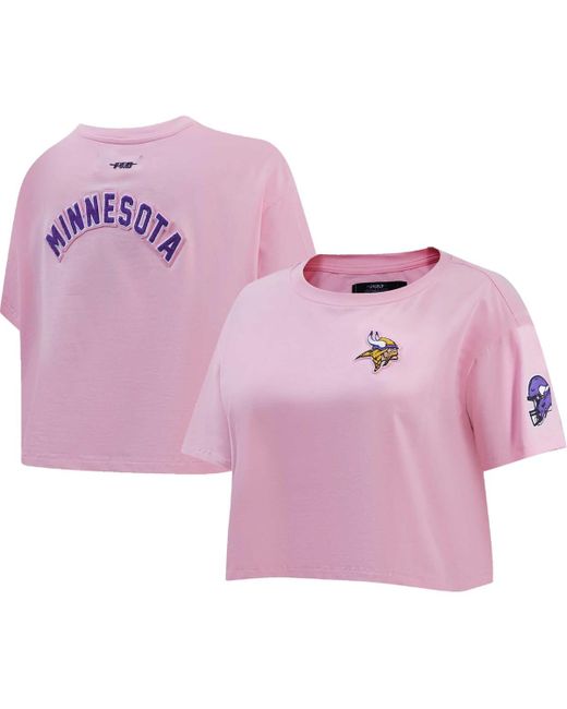 Pro Standard Minnesota Vikings Cropped Boxy T-shirt