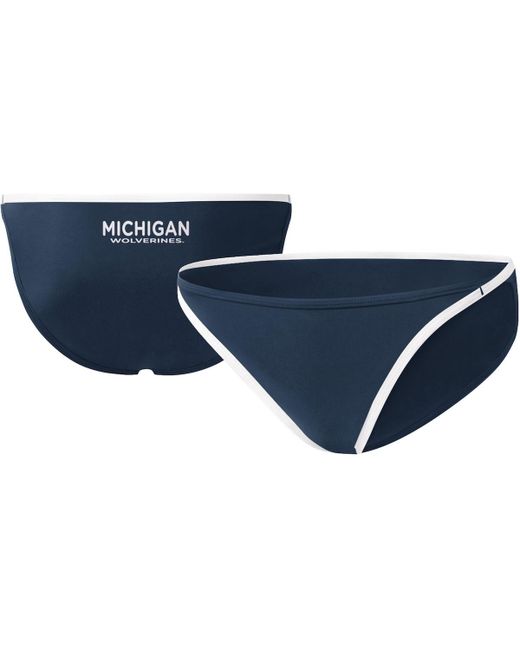 G-iii 4her By Carl Banks Michigan Wolverines Play Action Bikini Bottoms