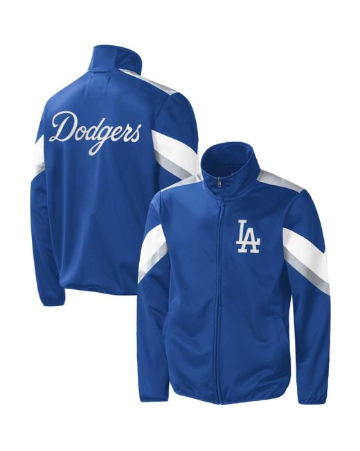 G-iii Sports By Carl Banks Los Angeles Dodgers Earned Run Full-Zip Jacket
