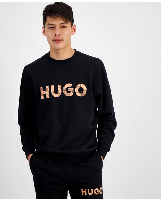 Hugo Boss by Boss Regular-Fit Logo-Print Sweatshirt Created for