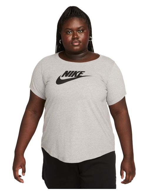 Nike Plus Active Sportswear Essentials Short-Sleeve Logo T-Shirt