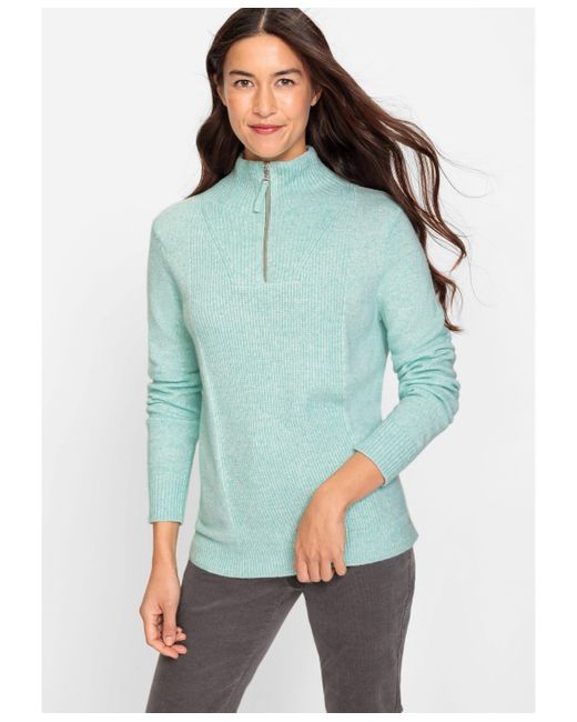 Olsen Long Sleeve Quarter Zip Pullover