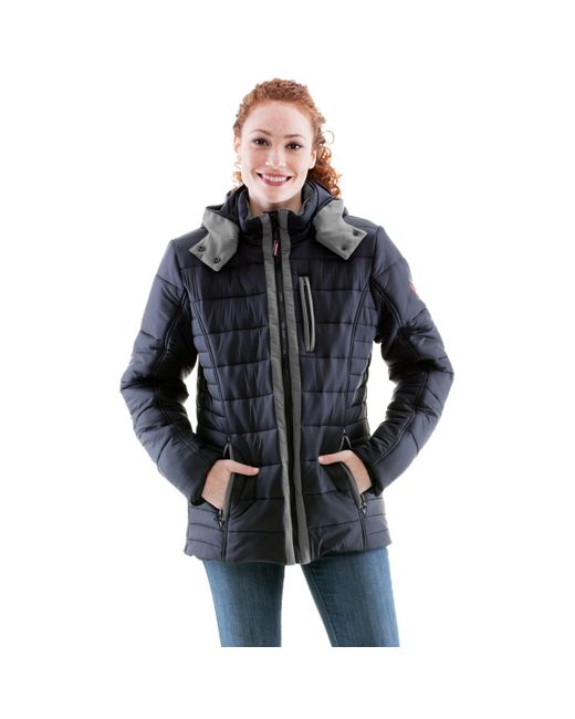 Refrigiwear Pure-Soft Lightweight Insulated Jacket with Removable Hood
