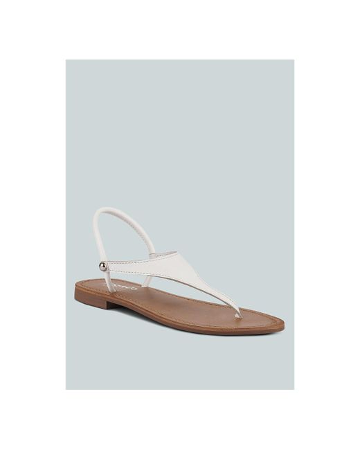 Rag & Co Madeline Flat Thong Sandals