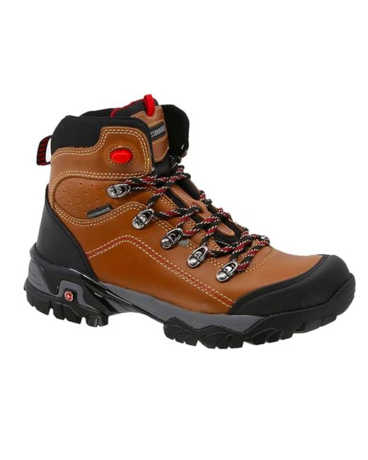 Swissbrand Hiking Leather Boots By Alpes
