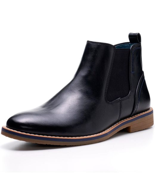 Alpine Swiss Owen Chelsea Boots Pull Up Ankle Boot Genuine Leather Lined