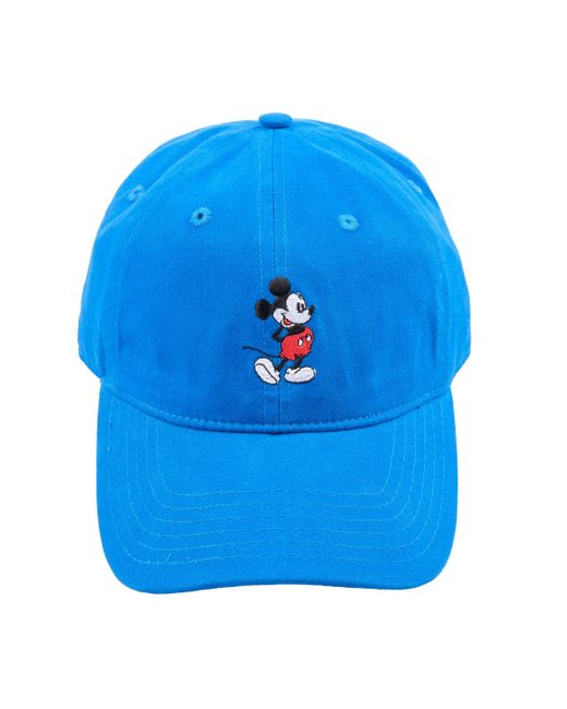 Disney Classics Disney Mickey Mouse Embroidered Cotton Adjustable Dad Hat with Curved Brim