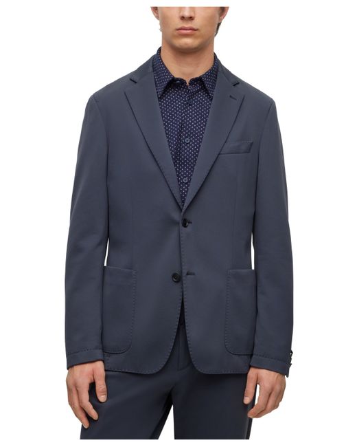 Hugo Boss Boss by Micro-Patterned Performance Slim-Fit Jacket