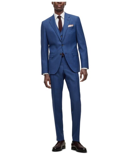 Hugo Boss Boss by Three-Piece Slim-Fit Suit