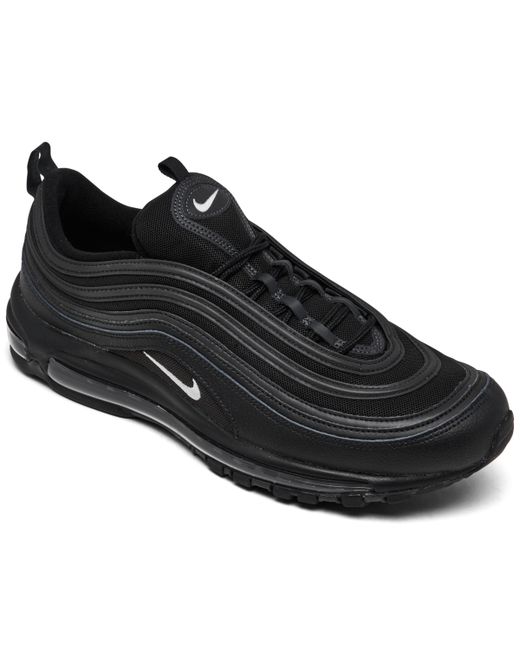 Nike Air Max 97 Running Casual Sneakers from Finish Line White