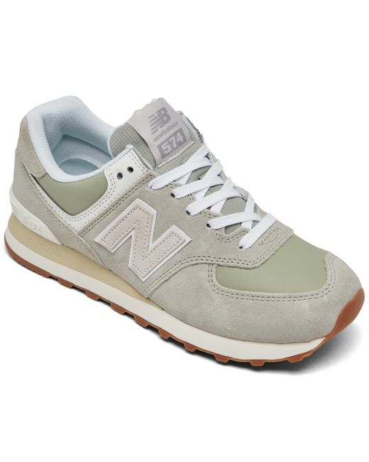 New Balance 574 Casual Sneakers from Finish Line Moonbeam