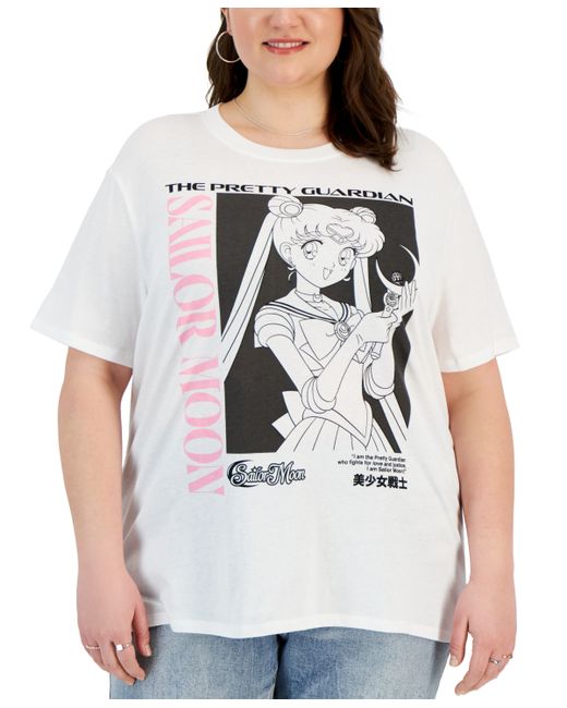 Love Tribe Trendy Plus Sailor Moon Graphic T-Shirt