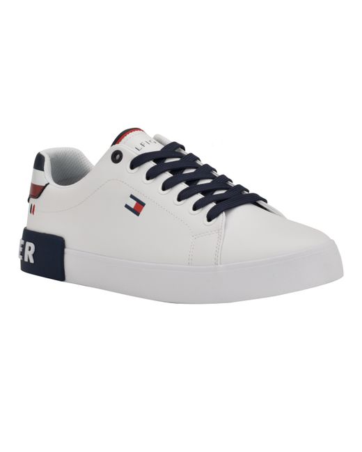 Tommy Hilfiger Rezz Lace Up Low Top Sneakers Navy Multi