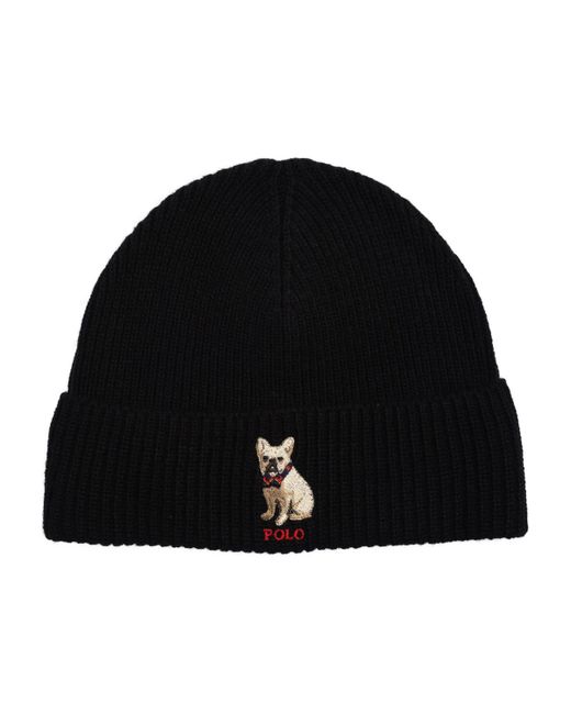 Polo Ralph Lauren Embroidered Frenchie Beanie