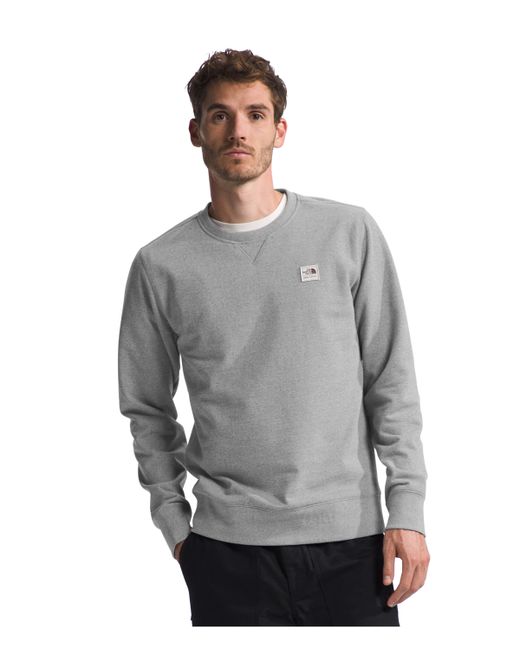 The North Face Heritage-Like Patch Crew Neck Sweatshirt White