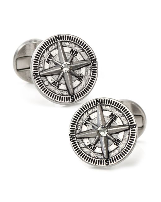 Ox & Bull Trading Co. Ox Bull Trading Co. Antique Compass Cufflinks