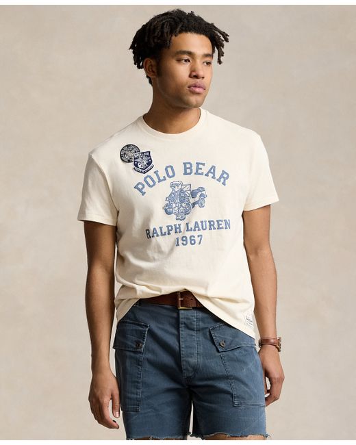 Polo Ralph Lauren Classic-Fit Polo Bear Jersey T-Shirt