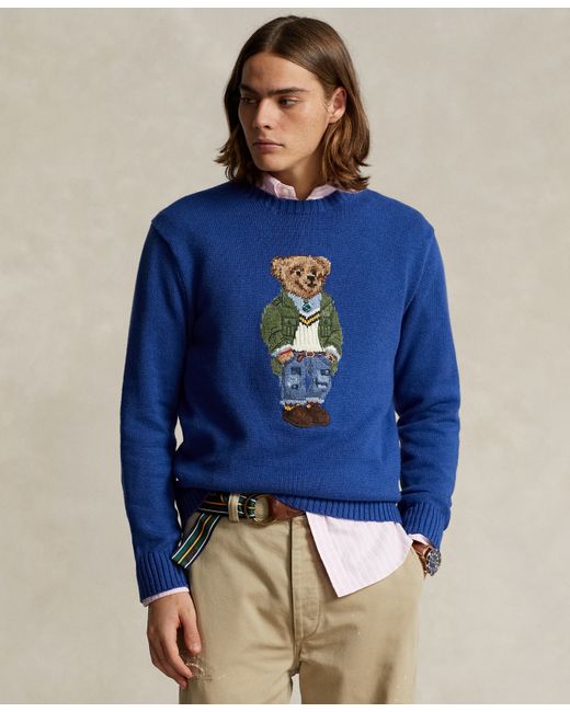 Polo Ralph Lauren Mens Polo Bear Sweater