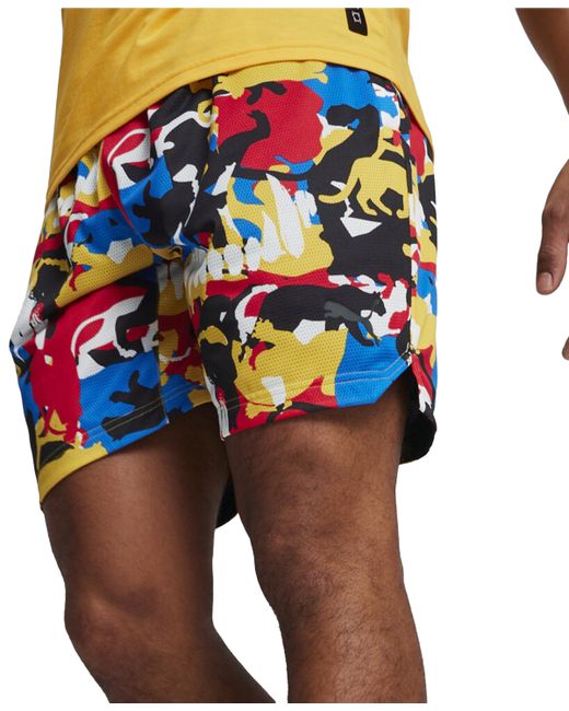 Puma Winners Circle Moisture-Wicking Printed Shorts aop