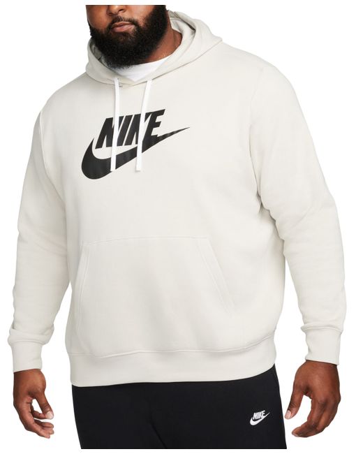 Nike Sportswear Club Fleece Graphic Pullover Hoodie black