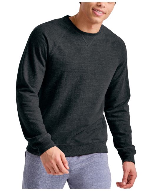 Hanes Original Triblend French Terry Crewneck Sweatshirt