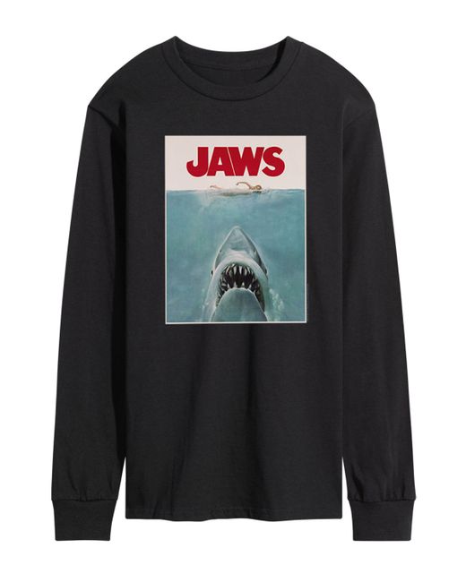 Airwaves Jaws Poster Long Sleeve T-shirt