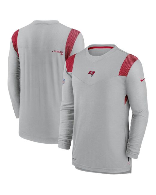 Nike Tampa Bay Buccaneers Sideline Player Uv Performance Long Sleeve T-shirt