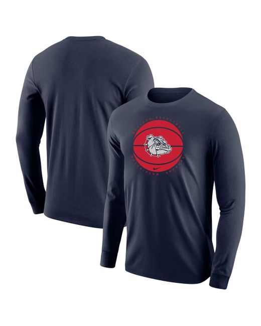 Nike Gonzaga Bulldogs Basketball Long Sleeve T-shirt