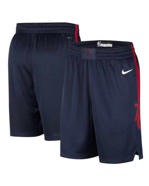 Nike Philadelphia 76ers 2023/24 City Edition Swingman Shorts
