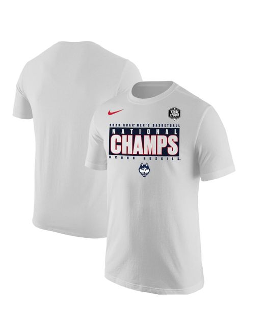 Nike UConn Huskies 2023 Ncaa Basketball National Champions Pebble T-shirt