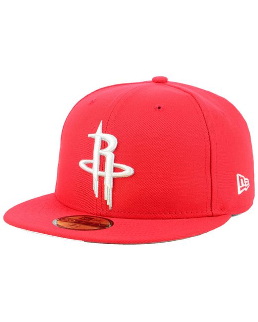 New Era Houston Rockets Basic 59FIFTY Fitted Cap 2018