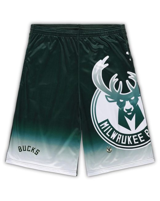 Fanatics Milwaukee Bucks Big and Tall Graphic Shorts