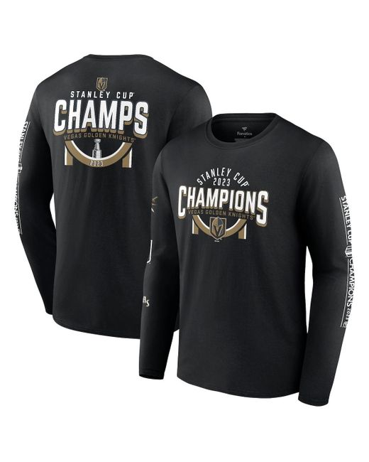 Fanatics Vegas Golden Knights 2023 Stanley Cup Champions Banner Long Sleeve T-shirt