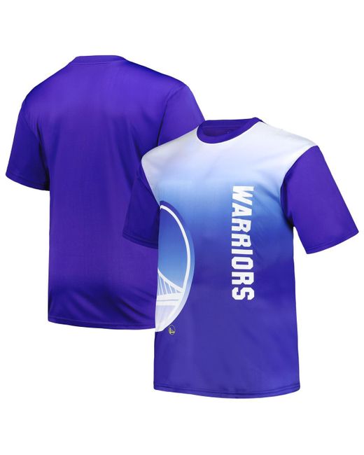 Fanatics State Warriors Big and Tall Sublimated T-shirt