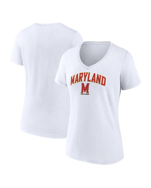 Fanatics Maryland Terrapins Evergreen Campus V-Neck T-shirt