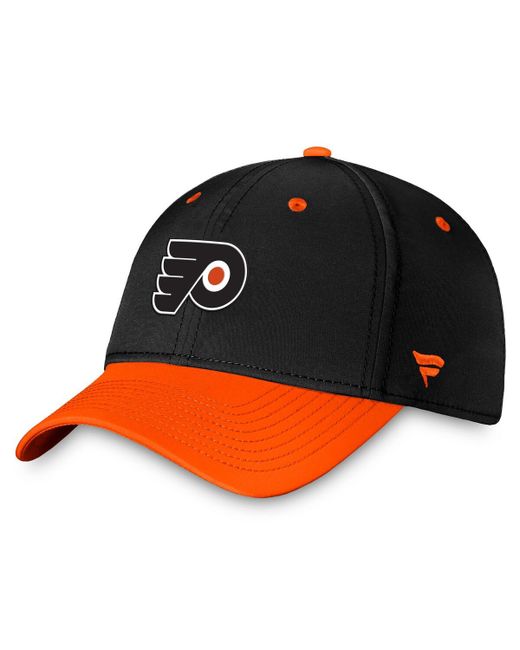 Fanatics Orange Philadelphia Flyers Authentic Pro Rink Two-Tone Flex Hat