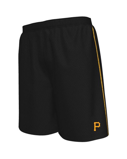 Majestic Pittsburgh Pirates Big and Tall Mesh Shorts