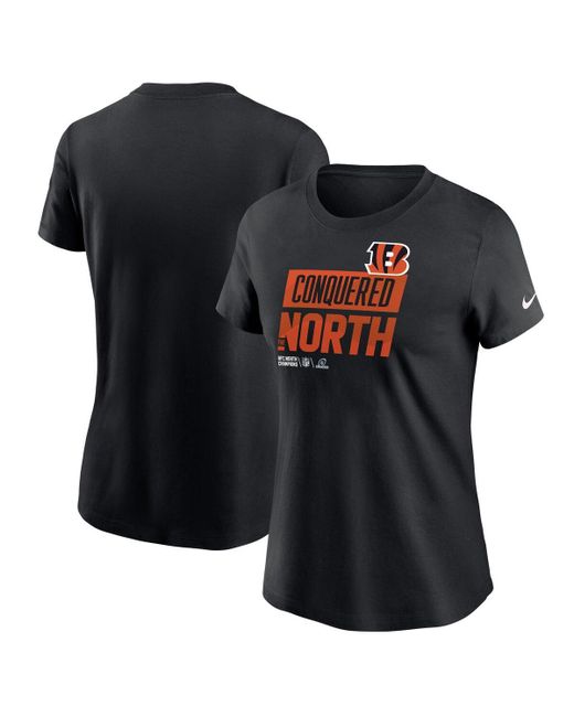 Nike Cincinnati Bengals 2022 Afc North Division Champions Locker Room Trophy Collection T-shirt