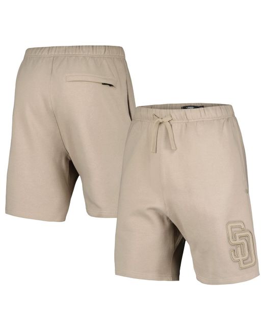 Pro Standard San Diego Padres Neutral Fleece Shorts
