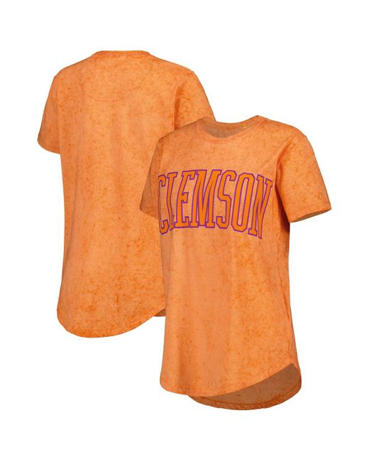 Pressbox Clemson Tigers Southlawn Sun-Washed T-shirt