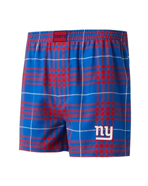 Concepts Sport New York Giants Concord Flannel Boxers
