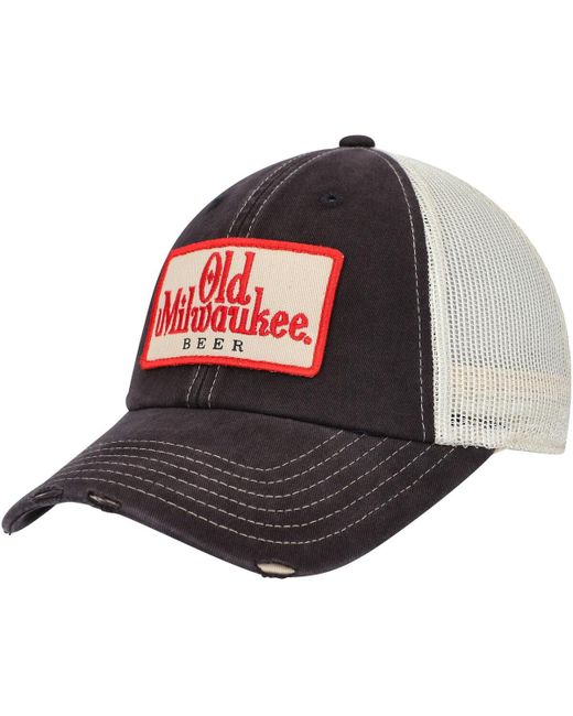 American Needle Blue Old Milwaukee Orville Snapback Hat