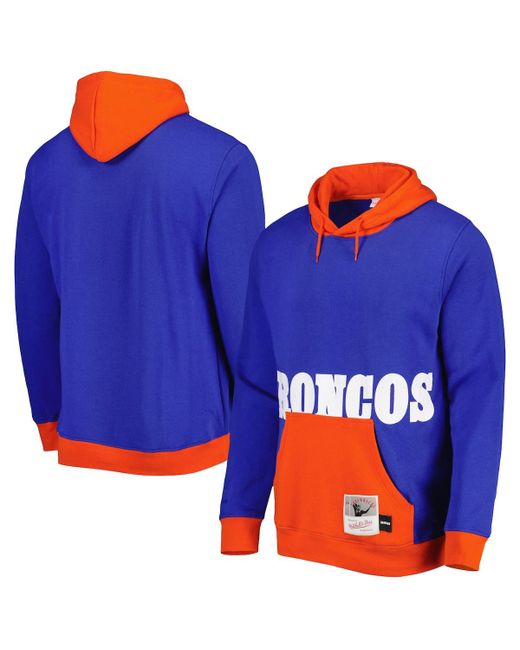 Mitchell & Ness Denver Broncos Big Face 5.0 Pullover Hoodie