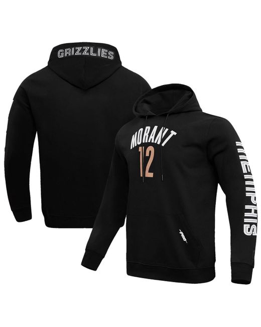 Pro Standard Ja Morant Memphis Grizzlies 2023/24 City Edition Name and Number Pullover Hoodie